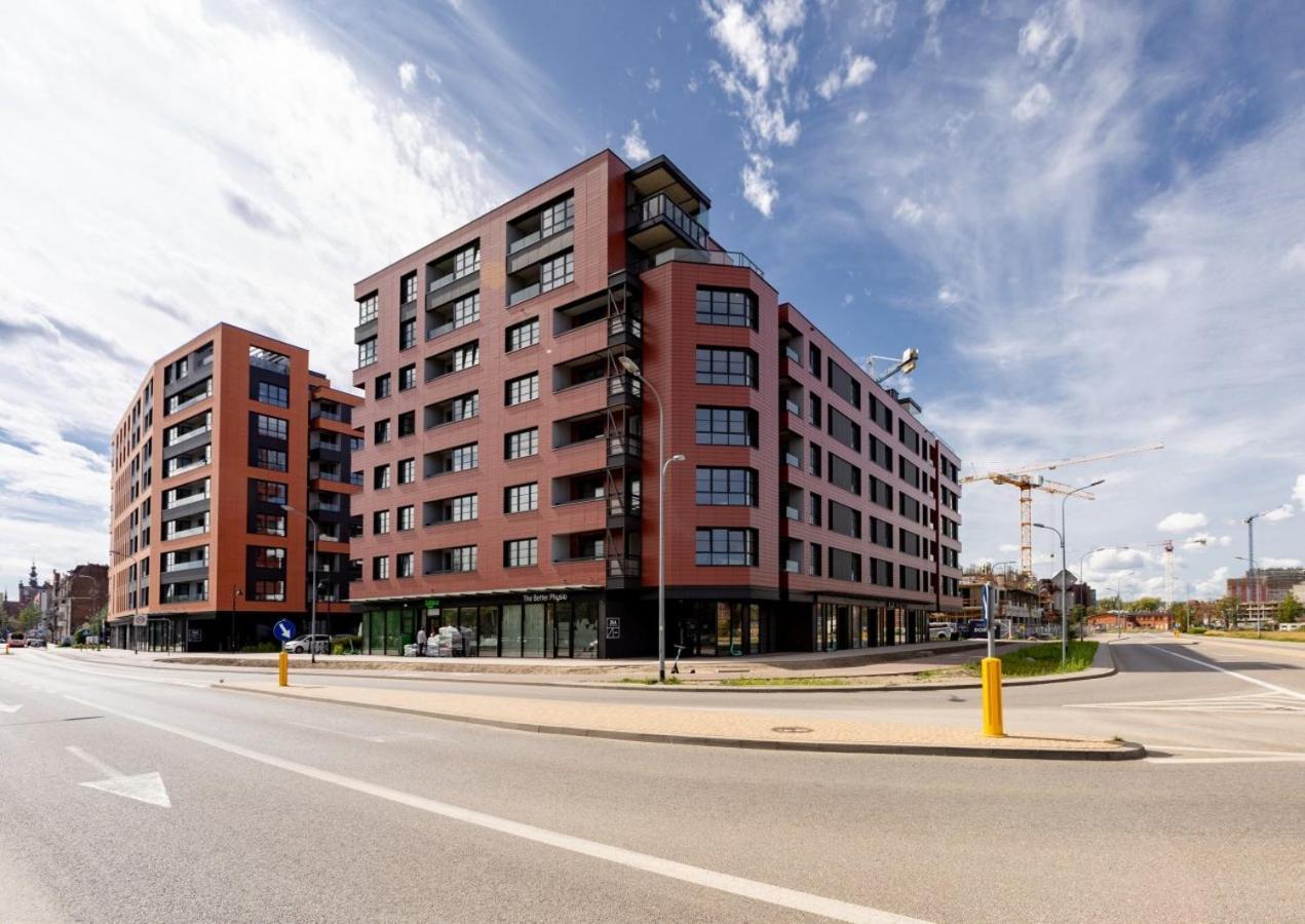 Doki Living & Foodhall By Downtown Apartments Gdansk Bagian luar foto