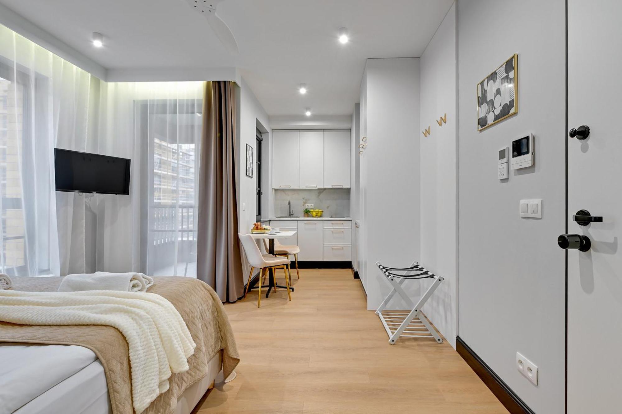 Doki Living & Foodhall By Downtown Apartments Gdansk Ruang foto